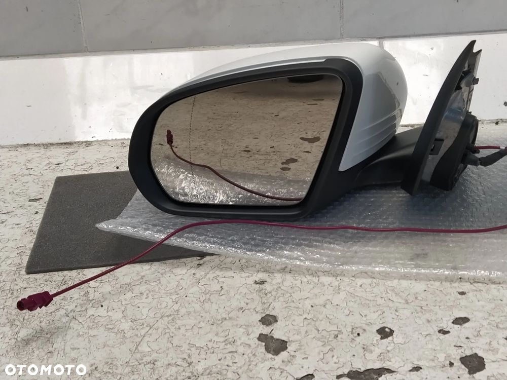 MERCEDES C KLASA W205 LUSTERKO ZEWNĘTRZNE LEWE 7 PIN + 1 PIN ANTENA ASFERYCZNE KOMPLETNE ORYGINAŁ - 23