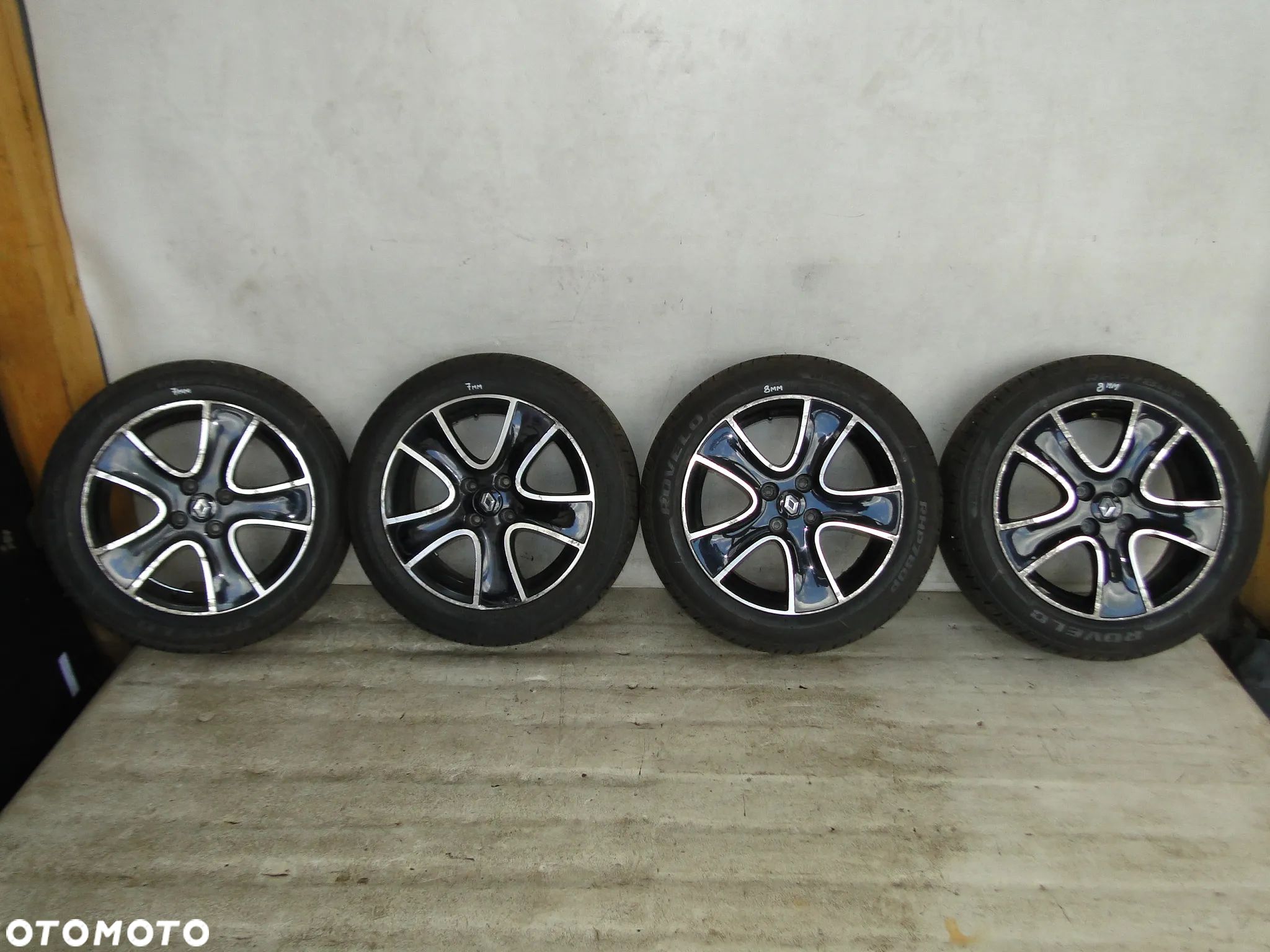 RENAULT CLIO 4 IV FELGA FELGI OPONY 6.5x16 ET-44 195/55R16 - 1