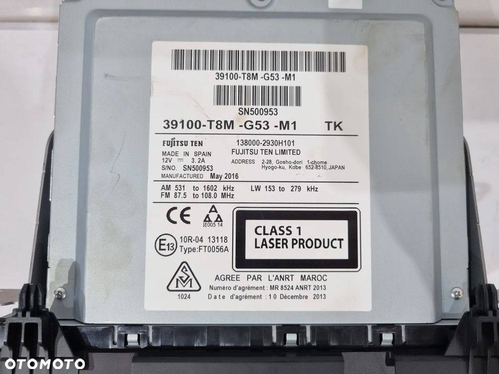 HONDA HR-V II HRV II RADIO NAWIGACJA 39100-T8M-G53-M1 - 5