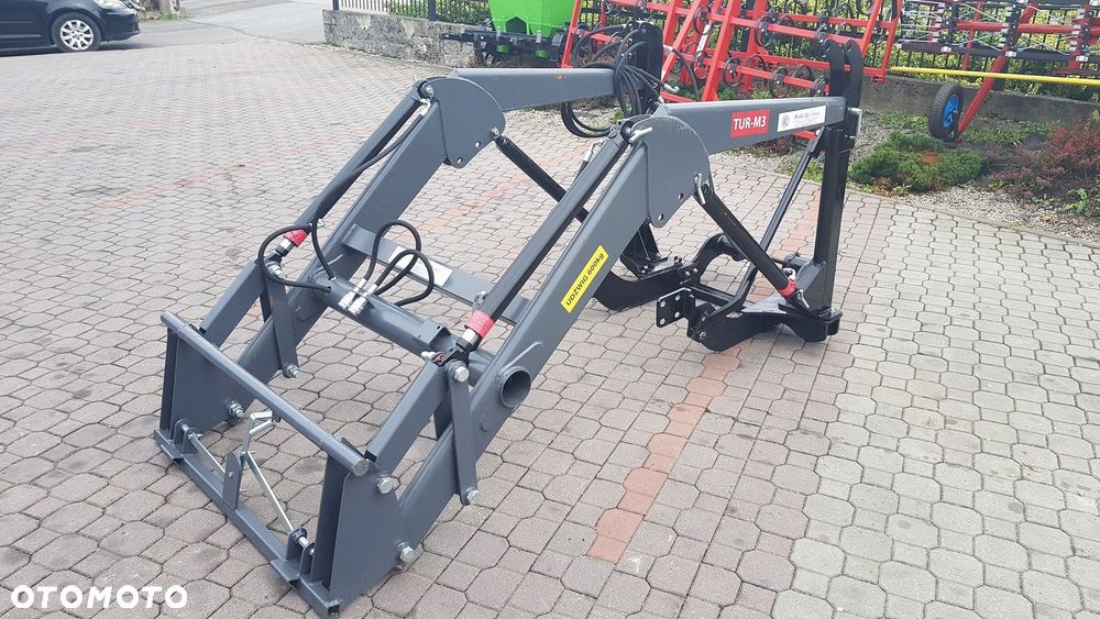 TUR 3 ładowacz czołowy do ciągnika, kompletny zestaw c360 Ursus c330 Zetor MF euro ramka - 4