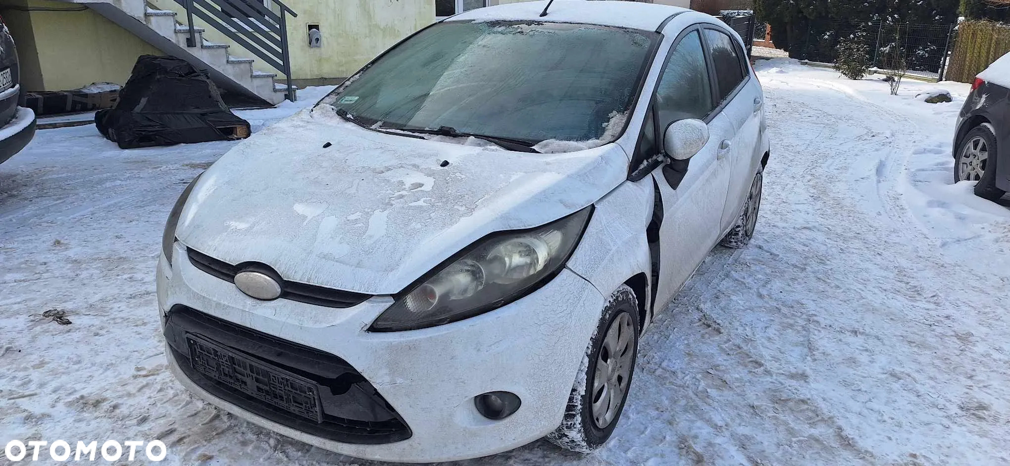 Ford Fiesta mk7 1,6TDCI piasta zwrotnica prawy lewy przód - 2
