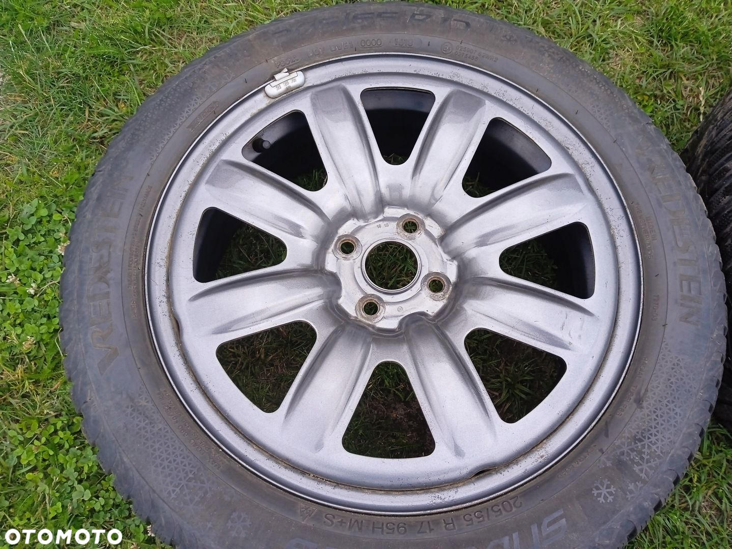 Felgi stalowe strukturalne 4x100 i20 Stonic Swift Yaris Opony zimowe 8mm - 5