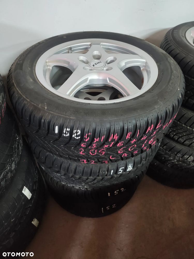 5x114,3 Felgi Aluminiowe Alufelgi 5x114 Koła Zimowe Zima 16 RENAULT NISSAN MITSUBISHI SUZUKI TOYOTA LEXUS KIA HYUNDAI MAZDA HONDA DACIA 23r. Legnica ALU-RAD 205/60 7mm - 2