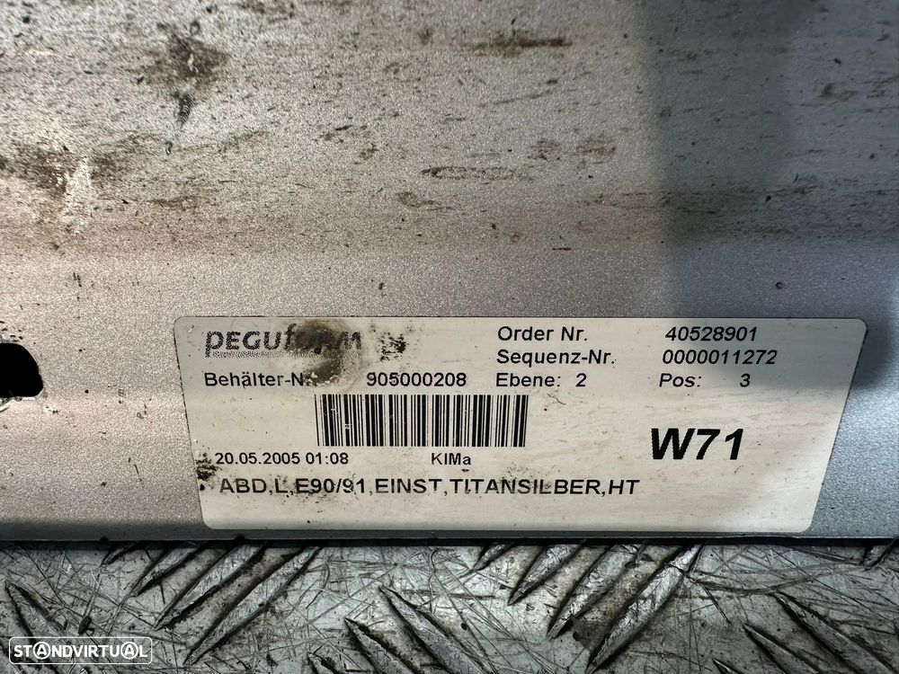 .Embaladeiras Saias Laterais Esquerda Direita Originais BMW Serie 3 E90 Sedan E91 Touring Carrinha - 7