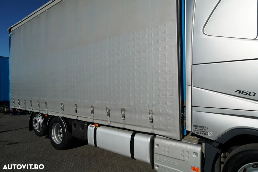 Volvo FH 460 / 7.3 M CORTINĂ / MEGA / I-PARK COOL / PUNTE RIDICABILĂ ȘI DIRECȚIE / PODEA REZISTENTĂ / - 14
