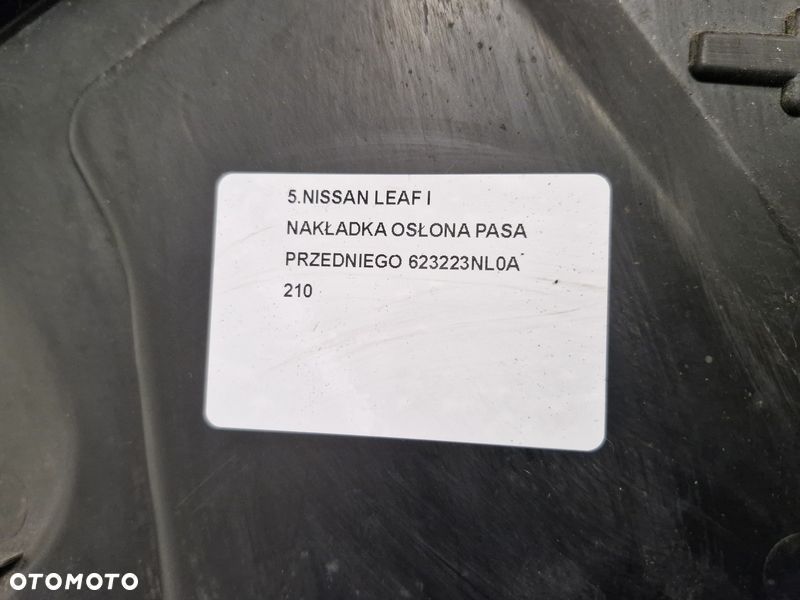 NISSAN LEAF I 1 NAKŁADKA OSŁONA PASA PRZEDNIEGO 623223NL0A - 10
