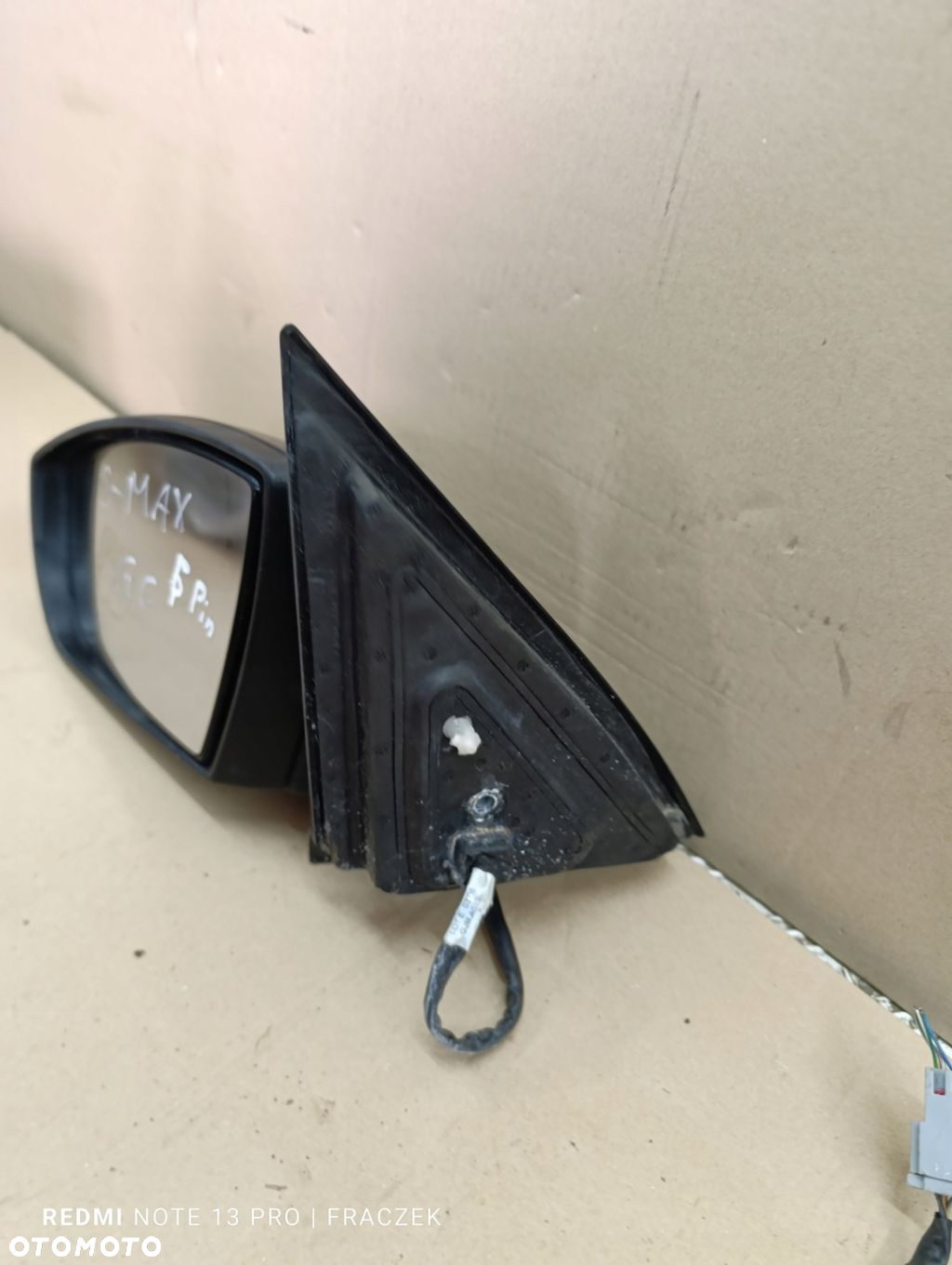 FORD S-MAX MK1 G6 LUSTERKO LEWE 5 PIN LUB PRAWE 6PIN - 5