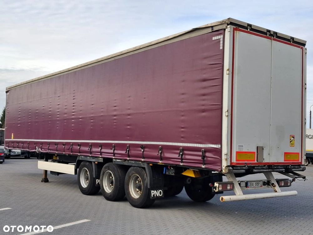 Krone Standard, Firanka, Mocowania promowe, Podnoszony zderzak - 9