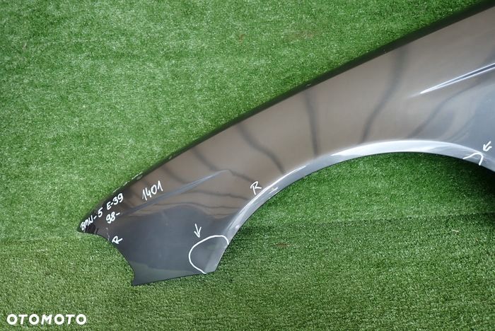 BMW E39 błotnik lewy przedni przód ZAMIENNIK - 2