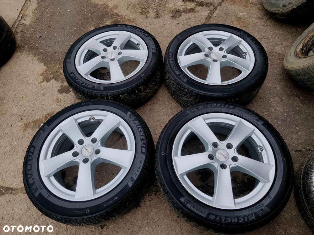5x112 Alufelgi Felgi Aluminiowe 17 Koła Zimowe zima AUDI A4 B6 B7 B8 A6 C6 C5 A3 8P 8V Q3 VW TIGUAN PASSAT B5 B6 B7 B8 Golf 5 6 7 Touran Caddy jetta SEAT EXEO Altea Leon  exeo ateca SKODA Octavia 3 4 III Superb yeti karoq Mercedes Alu-Rad Legnica 225/50 4,5mm - 3