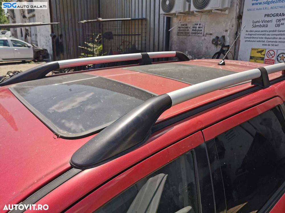 Bare Bari Longitudinale Portbagaj Plafon Tavan Mitsubishi Outlander 2003 - 2008 [0608] - 2