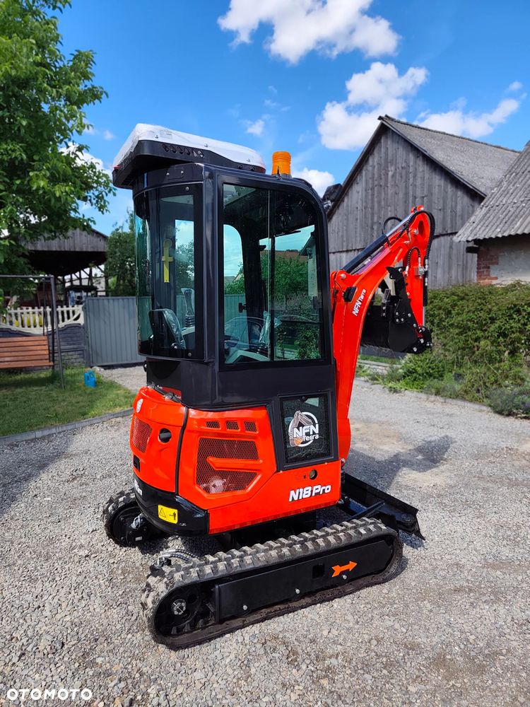 Inny Minikoparka N18 Pro silnik Kubota - 4