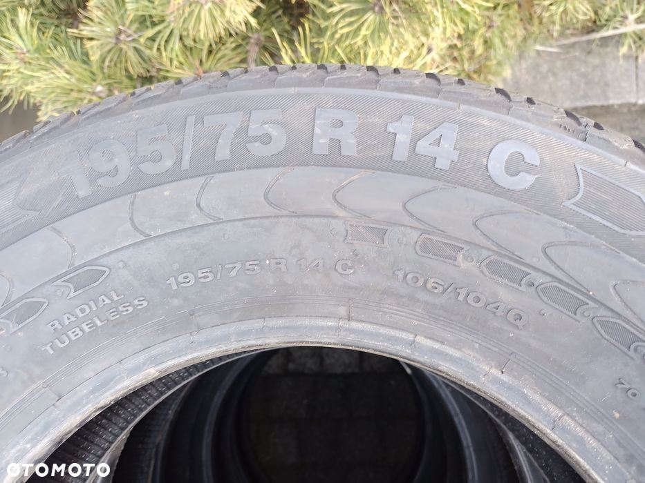 195/75R14C 14C Continental lato niejeżdżone KOMPLET PARA - 8
