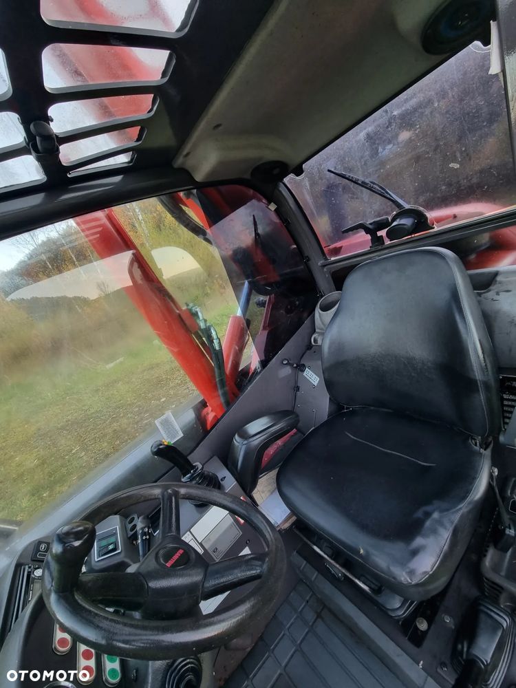 Manitou 523 MonoUltra Ładowarka teleskopowa 5m 2,3 tony Posuw wideł Hydr. łyżka Klima 2x kamera PERKINS z Komuny Norweskiej! Jak Nowa 3136 mtg Zero luzów wycieków SERWISY DEKRA - 23