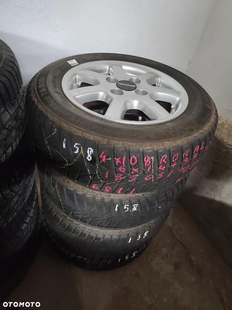 4x108 Felgi Aluminiowe Alufelgi 14 Koła Zimowe Zima FORD FIESTA MK4 mk6 MK7 PUMA COURIER KA II 2 KA+ FUSION FOCUS MK1 MAZDA 2 7mm Legnica ALU-RAD 185/65 - 2