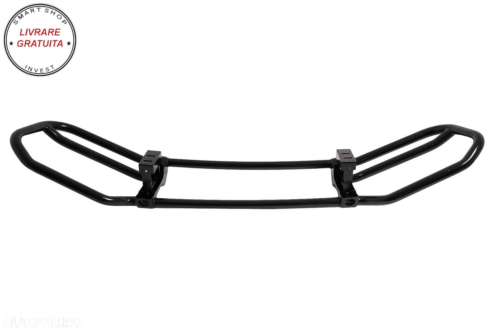 BullBar Bare Protectie Mercedes G-Class Facelift W463 W464 G63 (2018-) Negru Lucio- livrare gratuita - 7