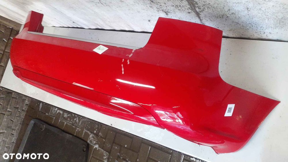 ^ ZDERZAK TYŁ TYLNY AUDI A4 B6 SEDAN S LINE LY3J CZERWONY - 3