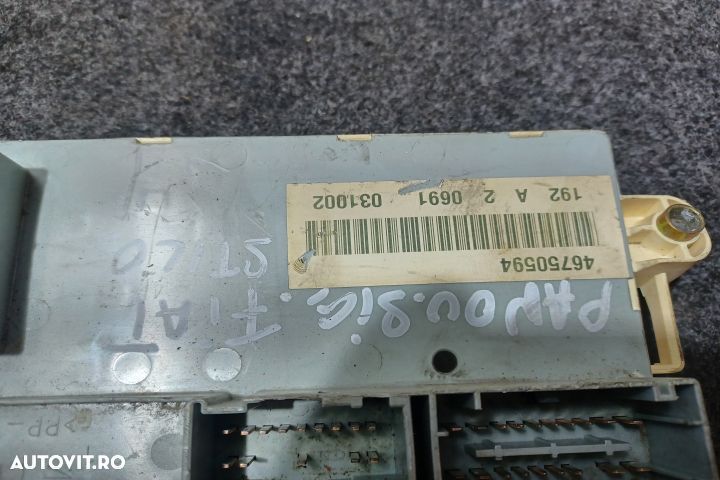 Panou sigurante si relee 46750594 Fiat Stilo 1 [2001 - 2010] wagon 1. - 4