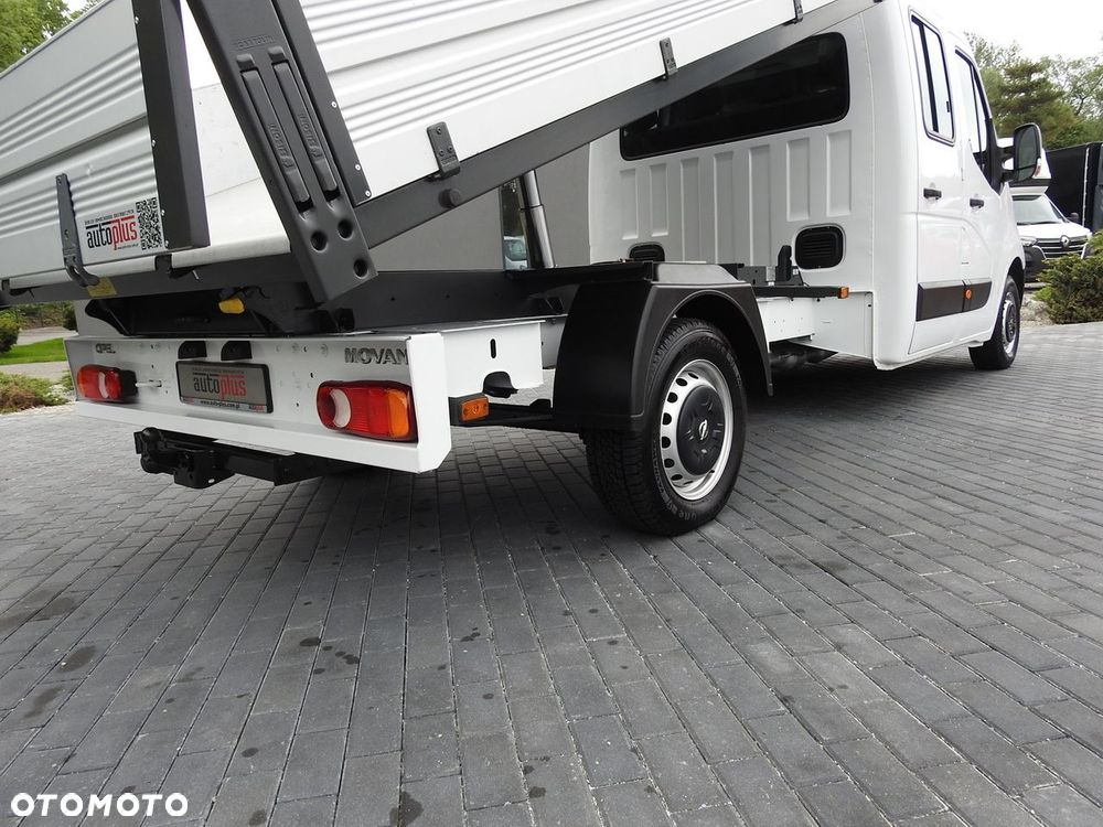 Opel MOVANO PODWÓJNA KABINA DOKA 6 MIEJSC WYWROTKA TEMPOMAT KLIMATYZACJA LEDY  145KM - 27
