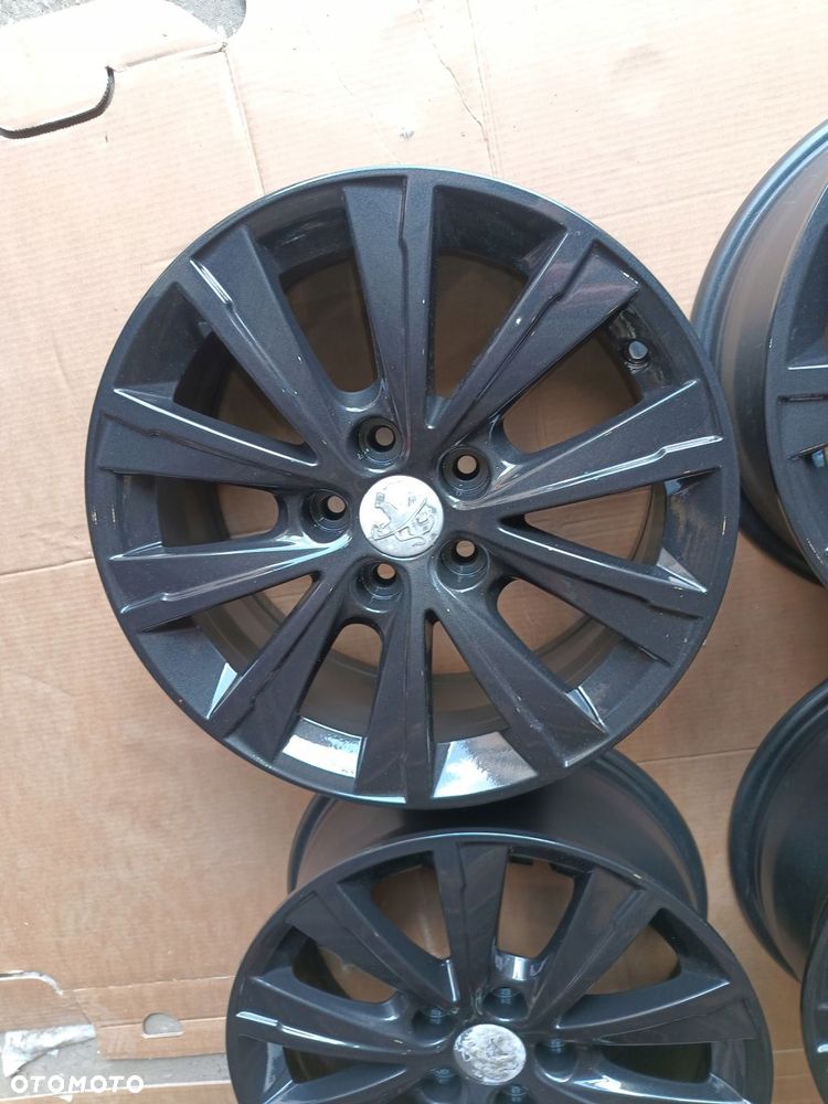 peugeot 308 t9 felgi 16" 7j 5x108 jak nowe grafit 9677989677 - 4