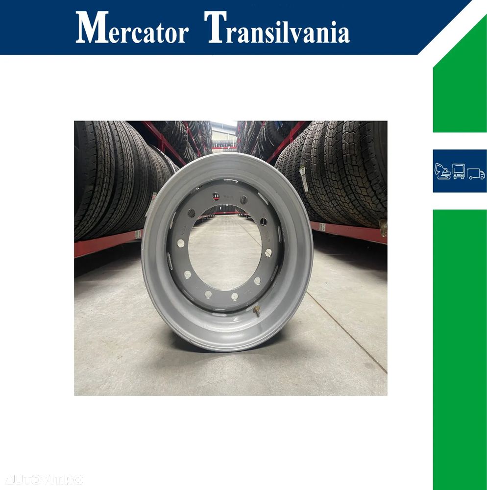 Janta NOUA  Otel 14.00X19.5 Akojant 10 prezoane, 105 mm intre prezoane, fiu 280 mm, flansa interioara Valva exterioara Toate Pozitiile - 1