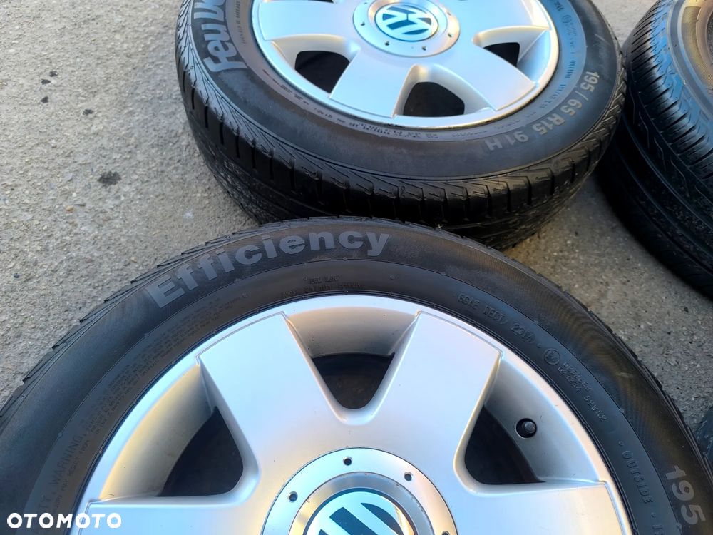 5x112 Felgi Aluminiowe Alufelgi 15 Koła Letnie Lato VW GOLF 5 6 7 V VI VII JETTA CADDY TOURAN SHARAN PASSAT B5 SEAT AUDI SKODA Legnica ALU-RAD 195/65 5,5mm - 13