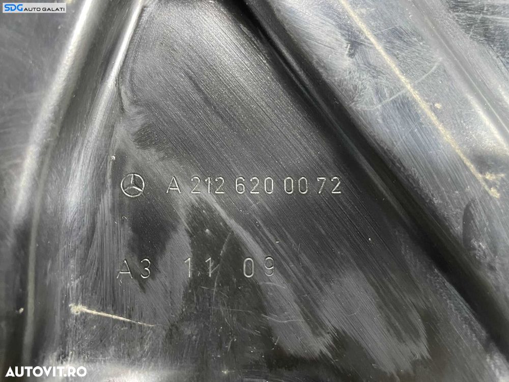 Traversa Superioara Trager Tragher Calandru Suport Incuietoare Incuietori Capota Motor Mercedes Clasa E Class W212 S212 2009 - 2016 Cod A2126200072 [L3908] - 2