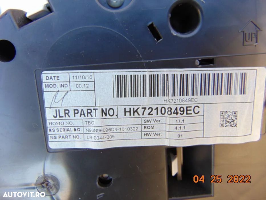 Ceasuri bord Land Rover discovery sport diesel cutie manuala instrumen - 3