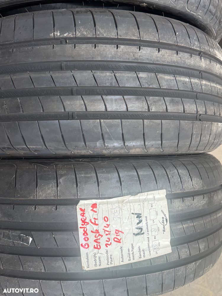 Vând set anvelope 245/40/19-275/35/19 goodyear de vară noi - 2