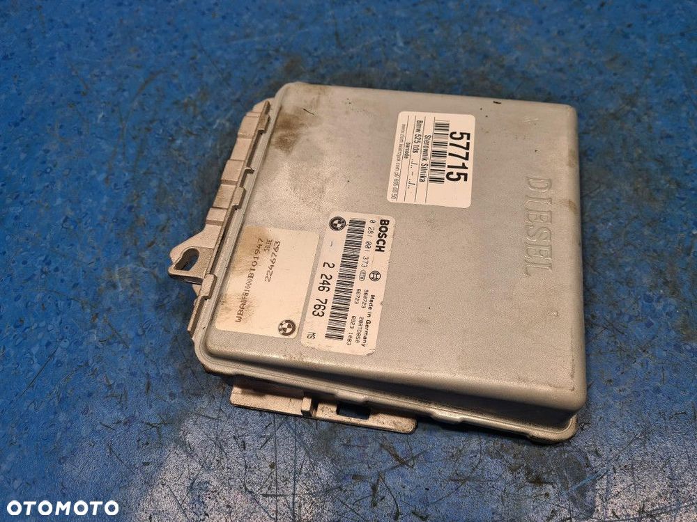 BMW 5 E39 2.5 TDS STEROWNIK SILNIKA 0281001373 - 5