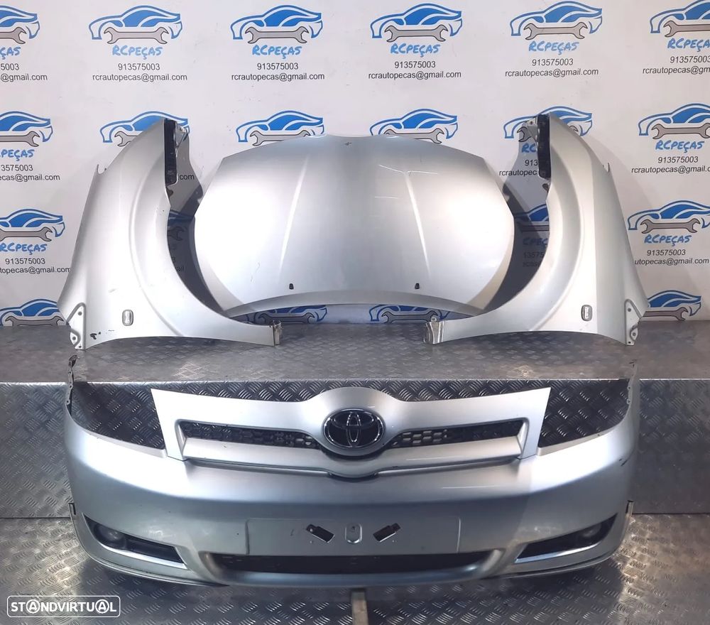 FRENTE COMPLETA TOYOTA COROLLA VERSO E12 CAPOT PARACHOQUES GUARDA-LAMAS OTICAS RADIADOR VENTILADOR - 5