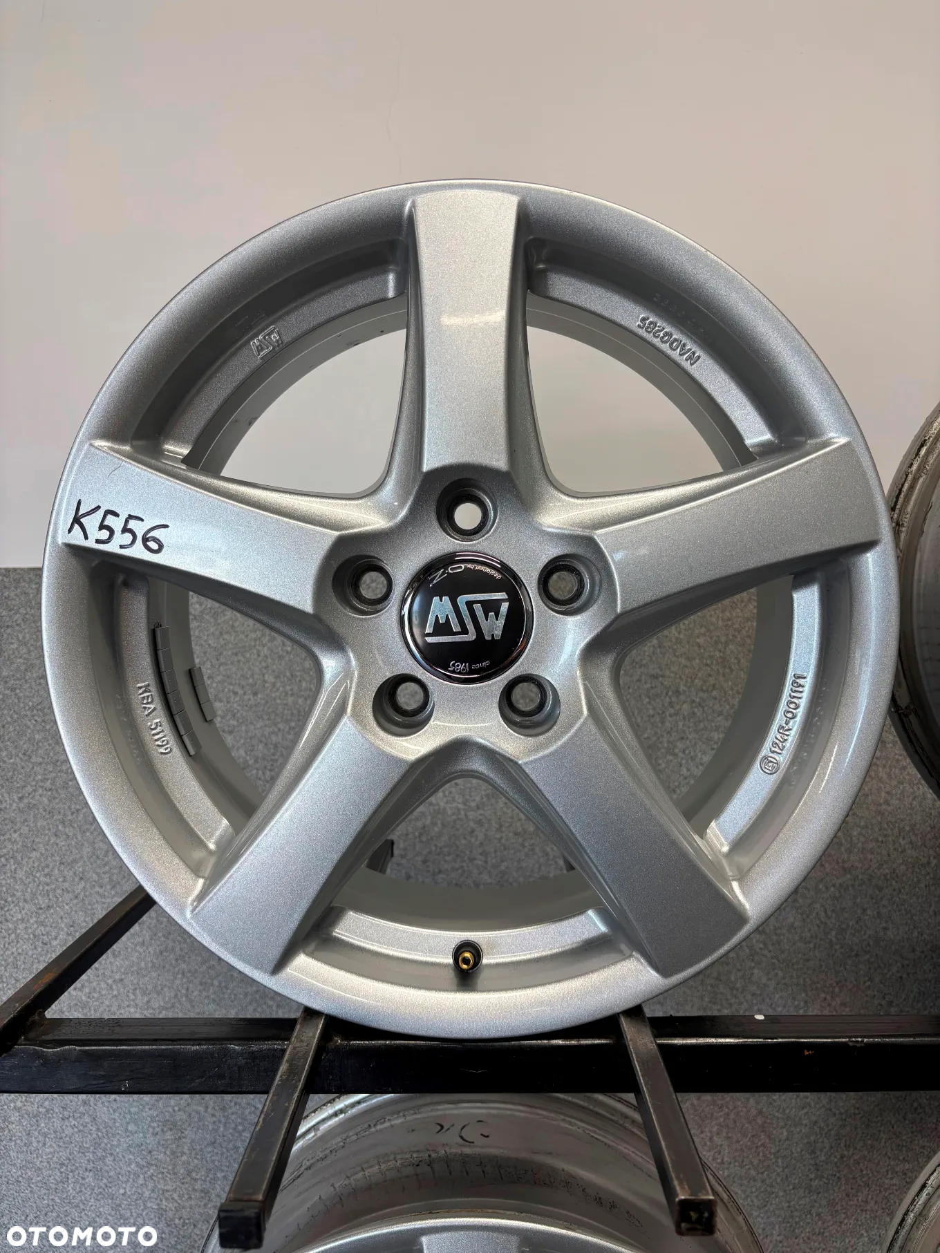 4 FELGI ALU. AUDI A4, VW ARTEON, NEW BEETLE, PASSAT B6,B7,B8,CADDY,TOURAN,SKODA OCTAVIA 2,3 16'' 6,5J ET41 GESIGNED by O.Z.  MSW 78 - 2