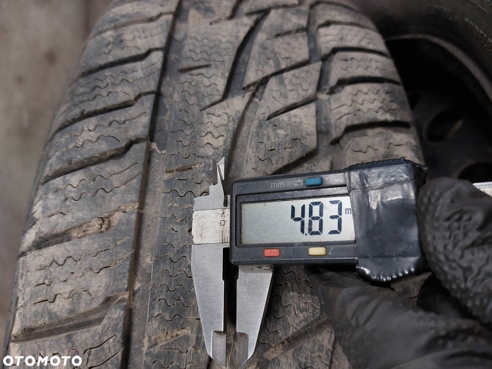 KOŁA KOMPLET FELGI OPONY ZIMOWE 4x100 6Jx15 FI54,1 195/60R15 TOYOTA - 16