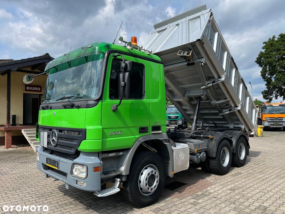 Mercedes-Benz 2646 ACTROS MP2 wywrotka 6x4, 3-str. MEILLER, BORDMATIC, RETARDER - 7