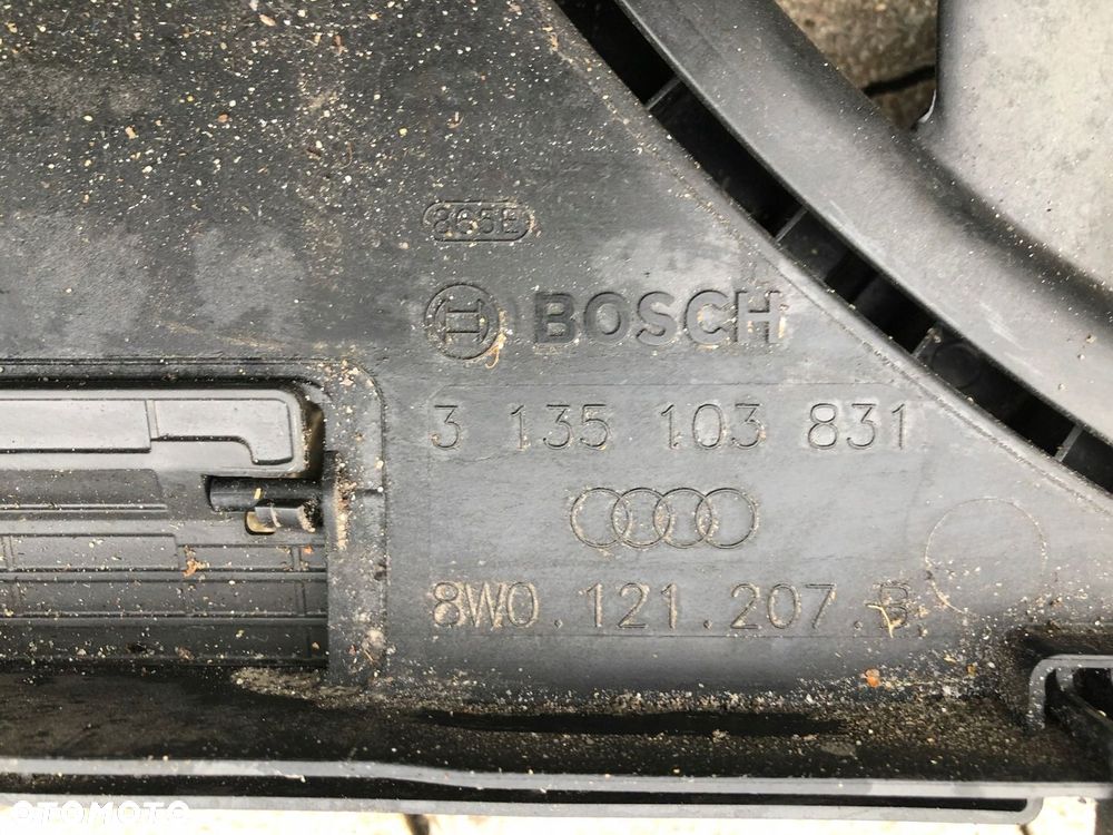WENTYLATOR CHŁODNICY AUDI VW 8W0121003B 0130707410 - 4