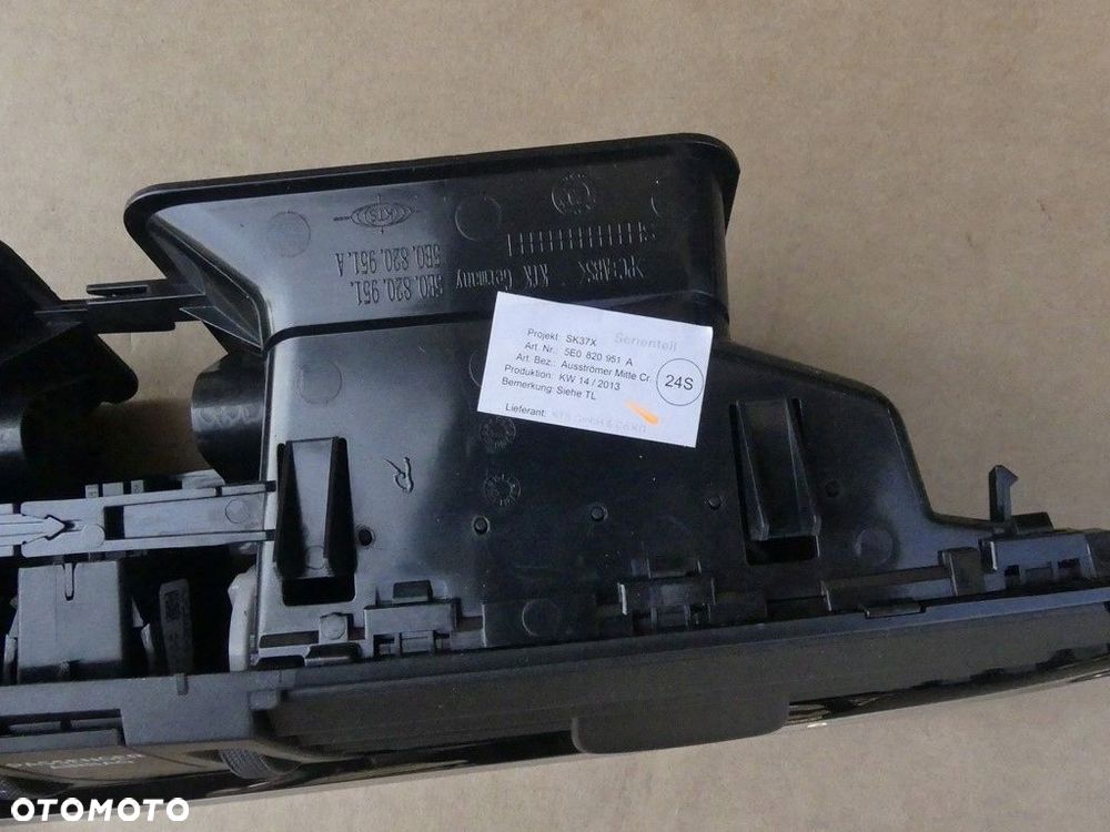 dw skoda octavia 3 kratki nawiewu 5e0819701a 5e0819702a 5e0820951a - 8