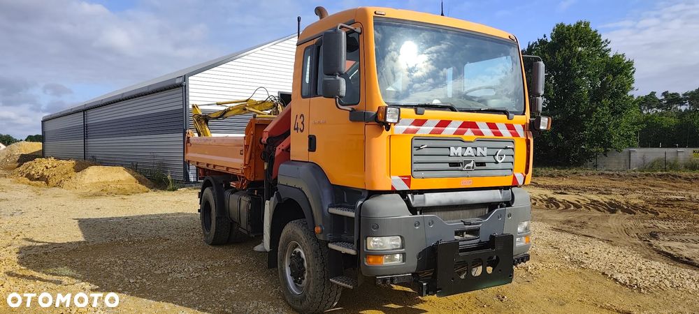 MAN TGA 18.360 Kipper Wywroteka 4x4 akcja zima specjany z Niemiec - 4