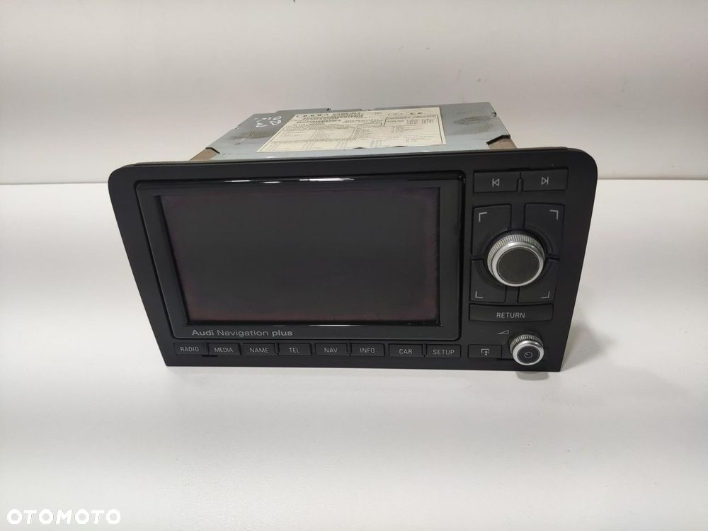 FABRYCZNA NAWIGACJA RADIO RNS-E AUDI A3 8P LIFT 2008-2013 8P0035193G - 6