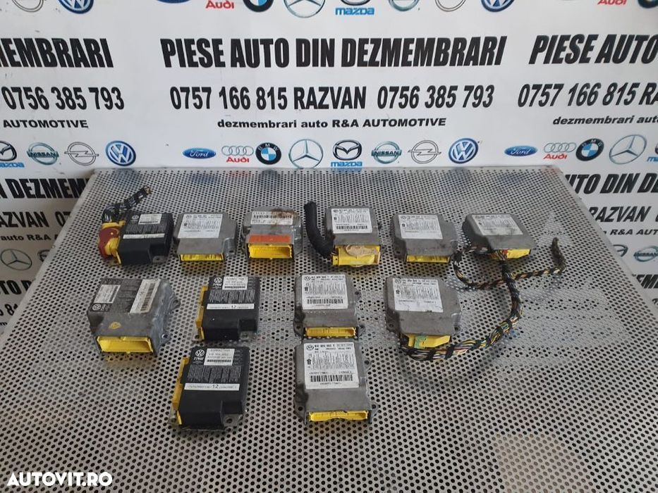 Calculator Modul Airbag VW Passat B6 Golf 5 Touran Seat Skoda 2005/2010 Calculator Modul Airbag VW - 1