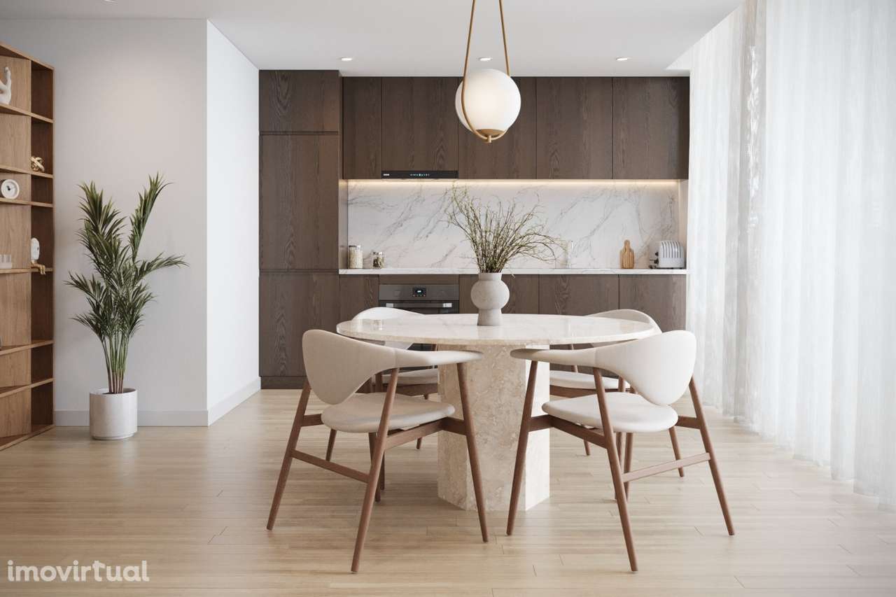 T2 Novo c/ Varanda e Lugar de Garagem em Francos, Porto - Grande imagem: 5/11