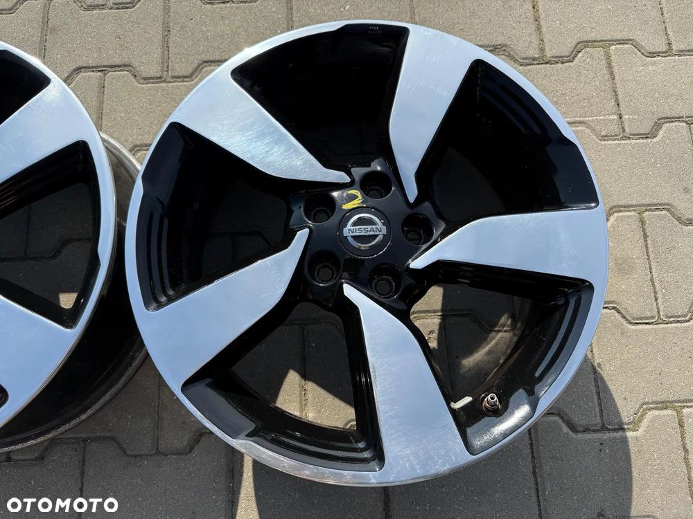 ALU FELGI NISSAN QASHQAI J11 7Jx18 ET40 5x114,3 N64801 4EA8A CZUJNIKI ĆIŚNIENIA - 2