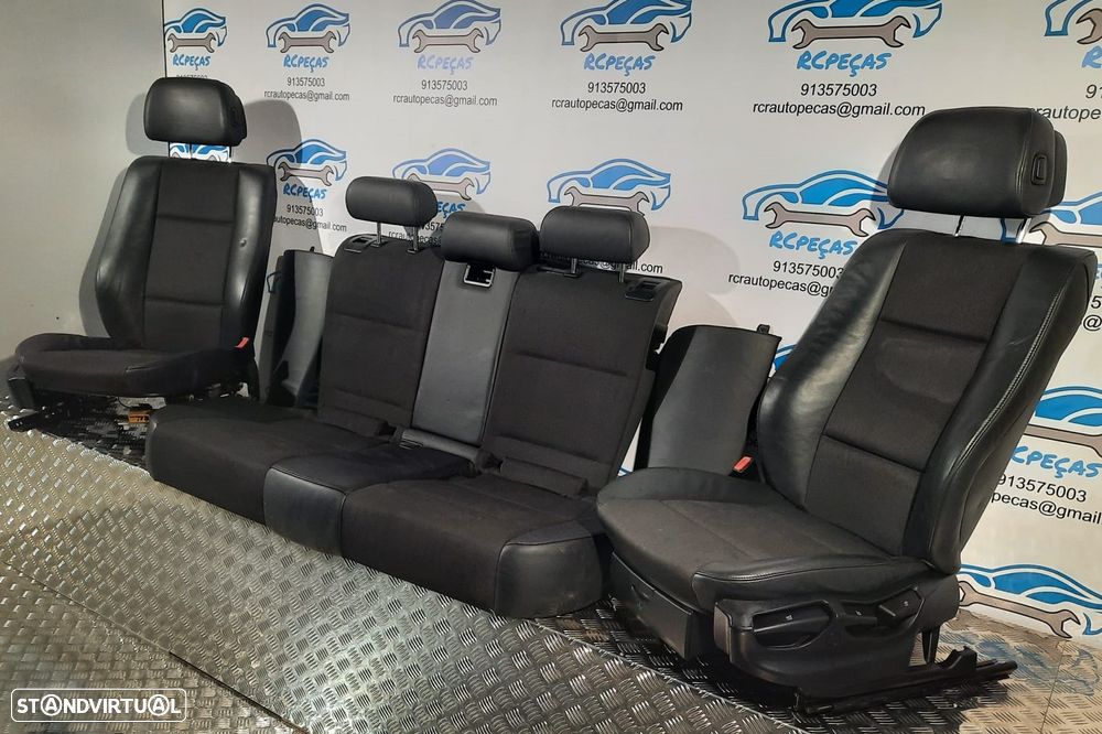 BANCO BANCOS PELE TECIDO ELETRICO AQUECIDO BMW FRENTE FRONTAL TRASEIRO TRÁS AIRBAG BMW X3 E83 - 7