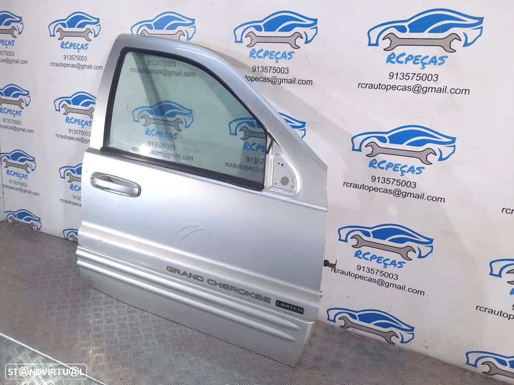 .PORTA PORTAS FRENTE FRONTAL DIREITA JEEP GRAND CHEROKEE II 2 MK2 WJ WG 55135920AG FECHO ELEVADOR MOTOR PUXADOR VIDRO RETROVISOR RETROVISORES - 2