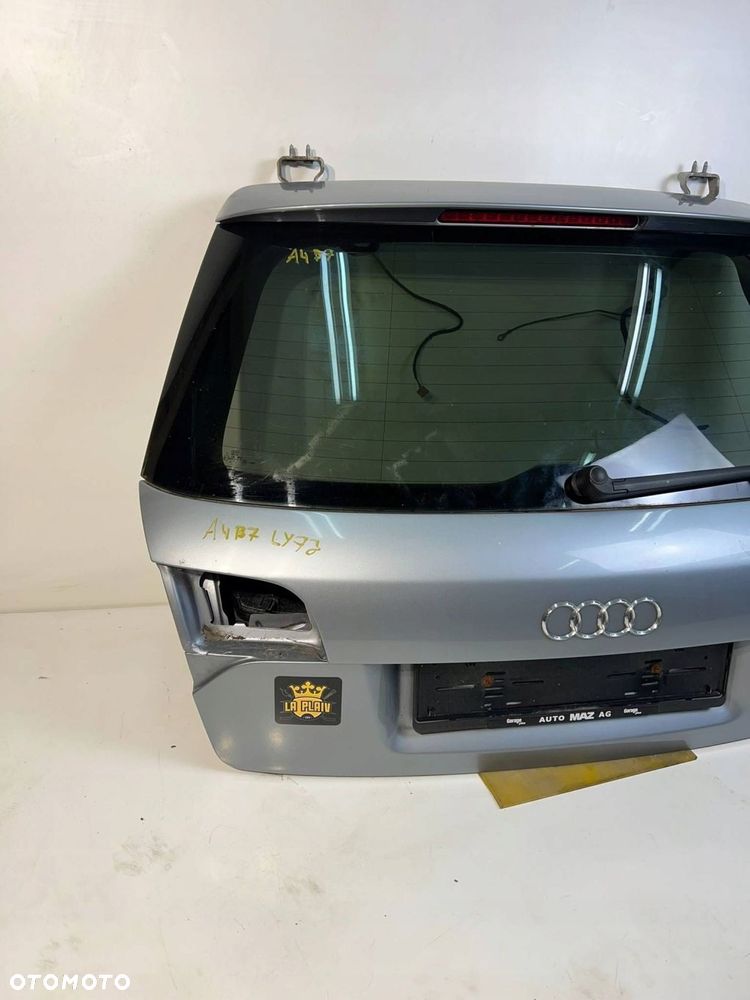 Audi A4 S4 B7 8E 8H 2007 LY7J Klapa tylna / bagażnika Z tyłu LOTKA S-LINE - 4
