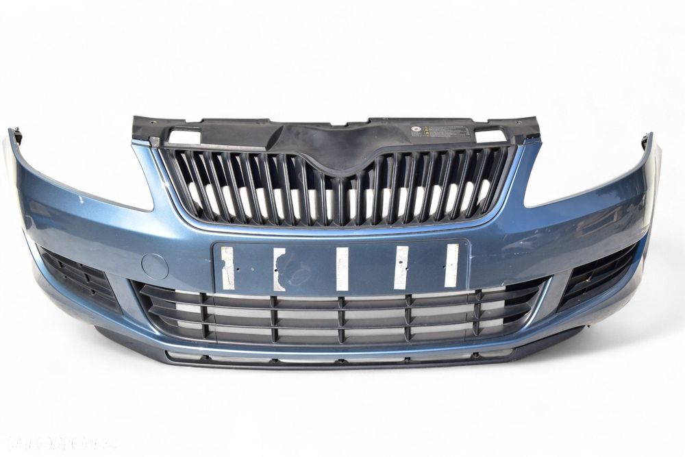 Zderzak Przód SKODA FABIA II Lift Kod lakieru: 9154 - 1