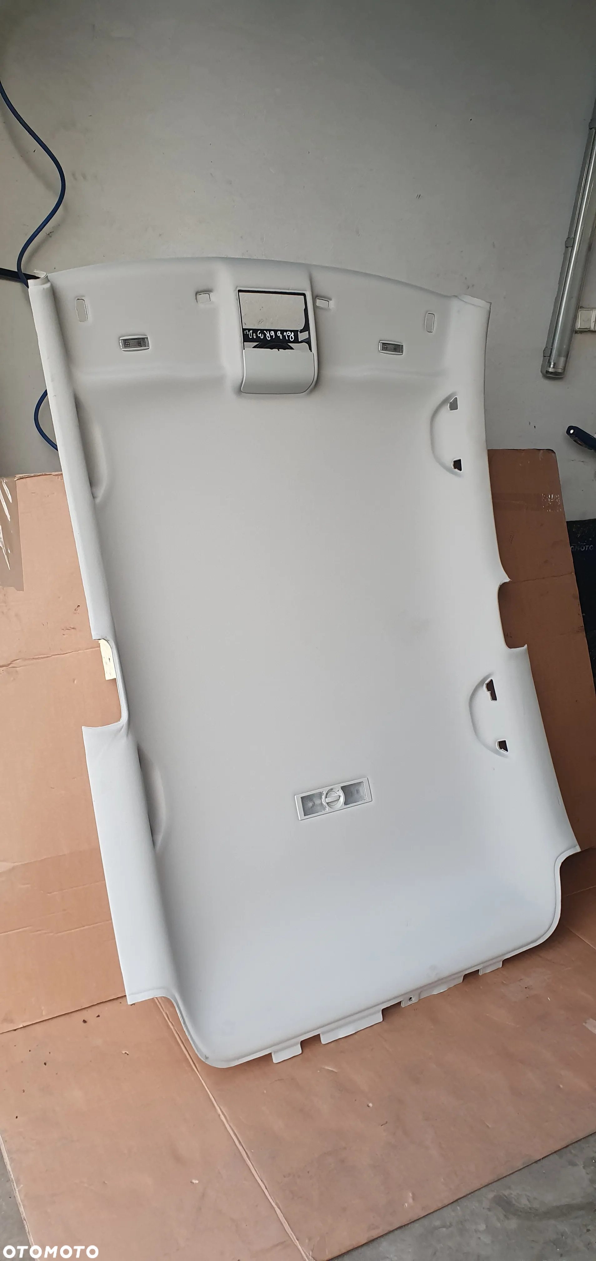 Tapicerka podsufitka sufit podbitka dachu VW Polo V 6R 3D 6R3867501BD - 2
