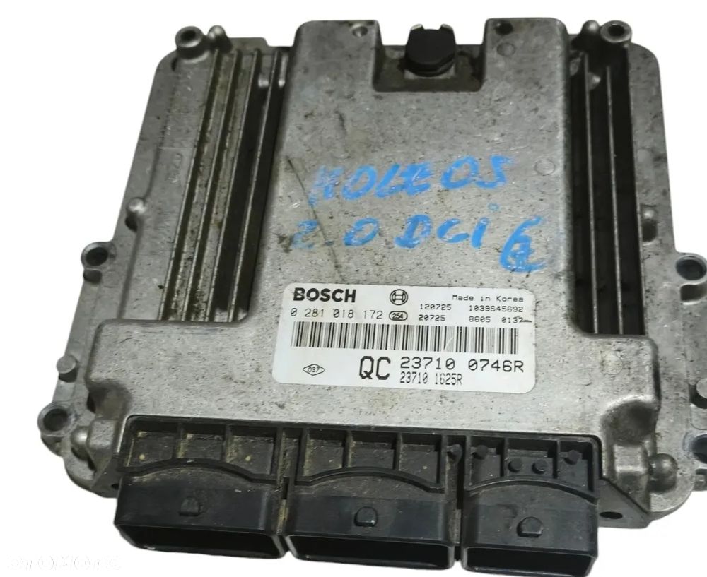 RENAULT KOLEOS 07r 2.0 DCI KOMPUTER STEROWNIK SILNIKA 0281018172
