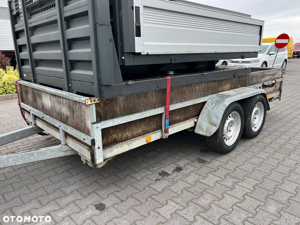 Humbaur HIRTH AT 2000 PRZYCZEPA DWUOSIOWA BURTOWA NISKOPODŁOGOWA - 2