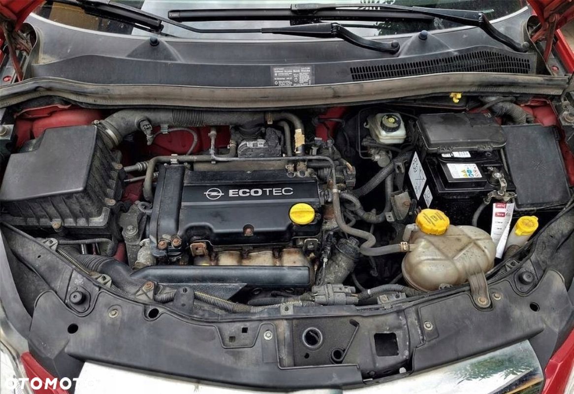 SILNIK OPEL CORSA D 1.2 12V Z12XEP KOMPLETNY OSPRZET - 1