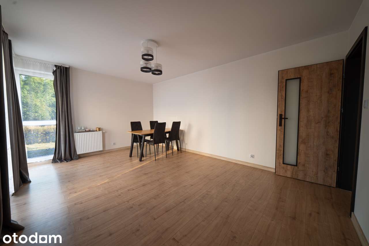Komfortowe 48m2, 2 pokoje, duży ogród, garaż